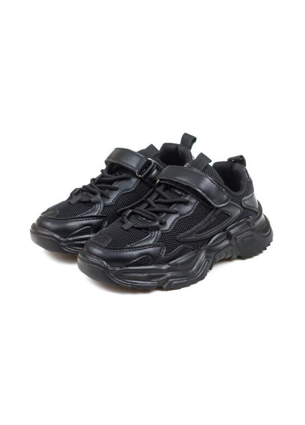 Чорні всесезонні кросівки Fashion LQ36118 черн (32-37)