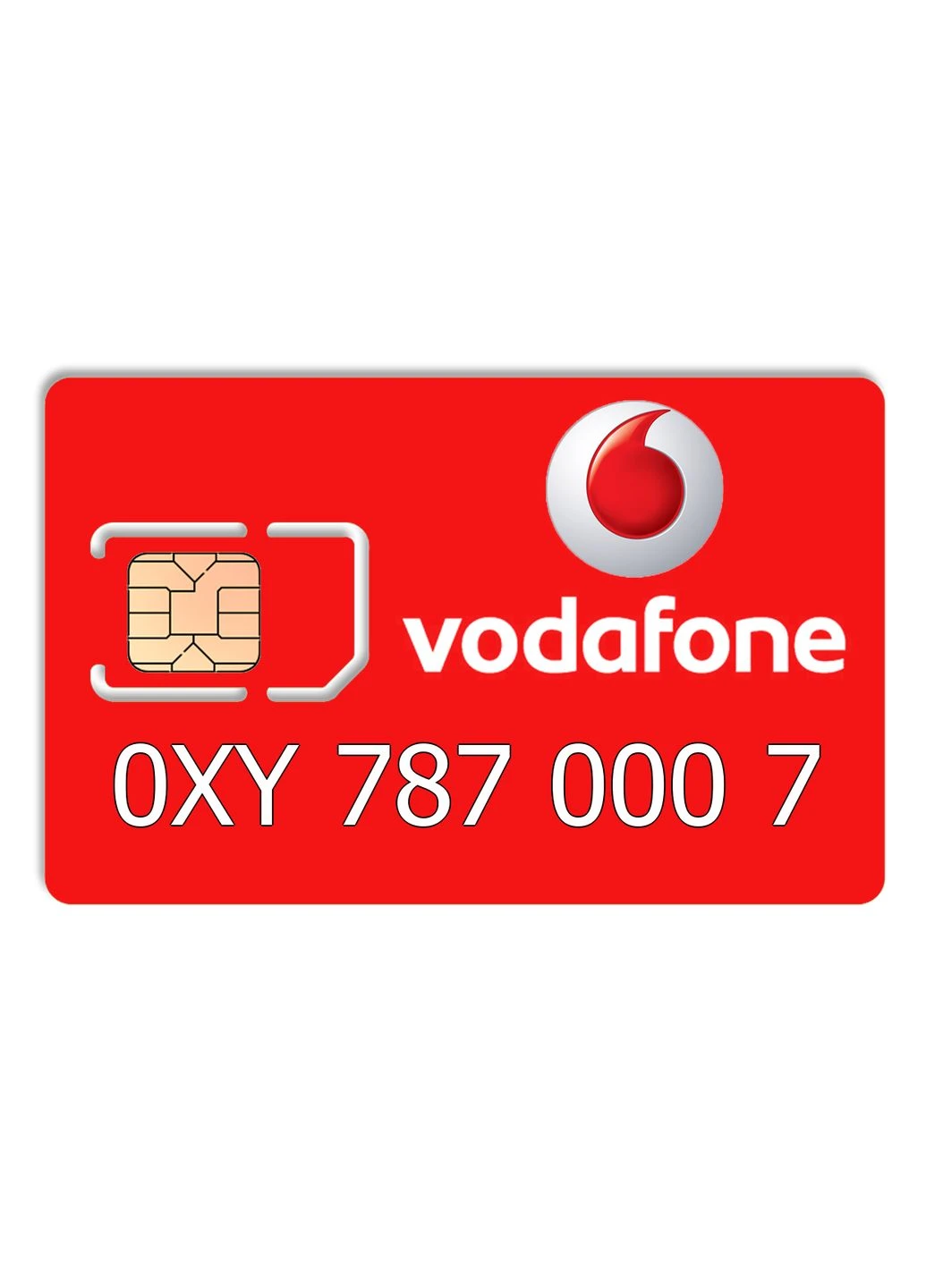 Красивый номер 0XY 787 000 7 Vodafone (296638331)