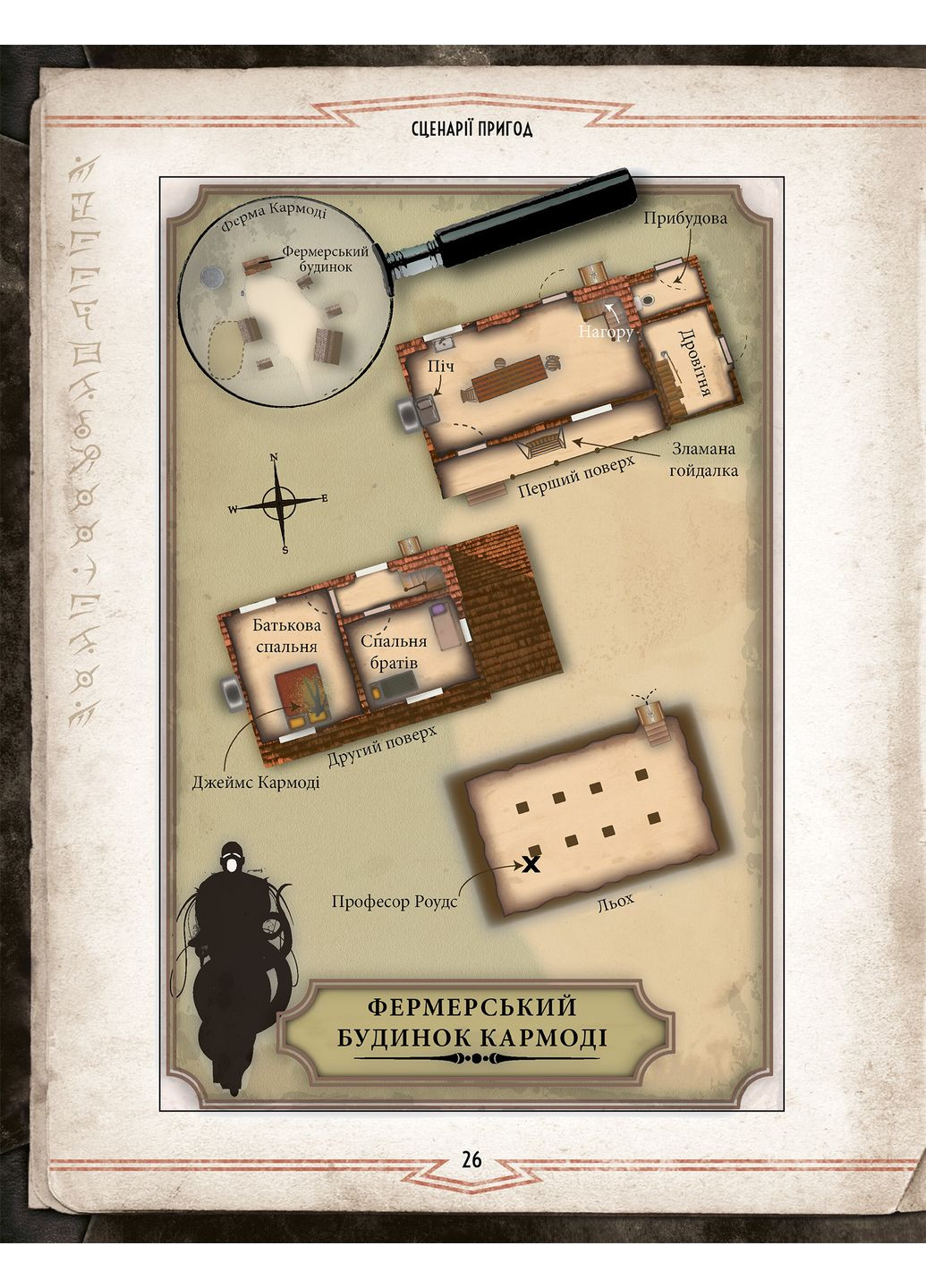 Настольная игра Зов Ктулху. Набор Часового (Call of Cthulhu Keeper Screen Pack) Geekach (371877469)