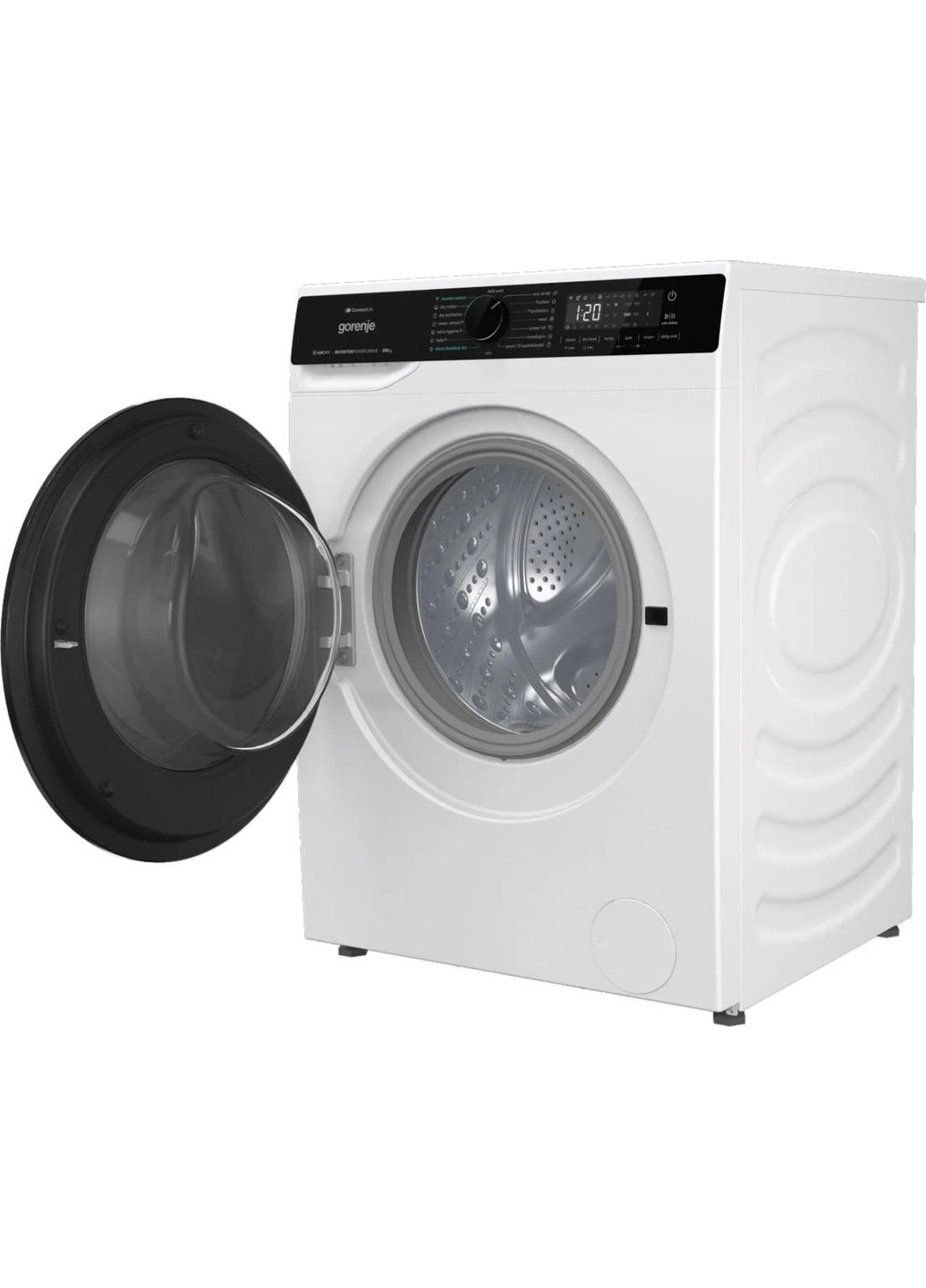 Стирально-сушильная машина WD2PA964ADW фронтальная, 9(6)кг, 1400, A+, 55см, дисплей, инвертор, Wi-Fi, белый Gorenje (392466715)