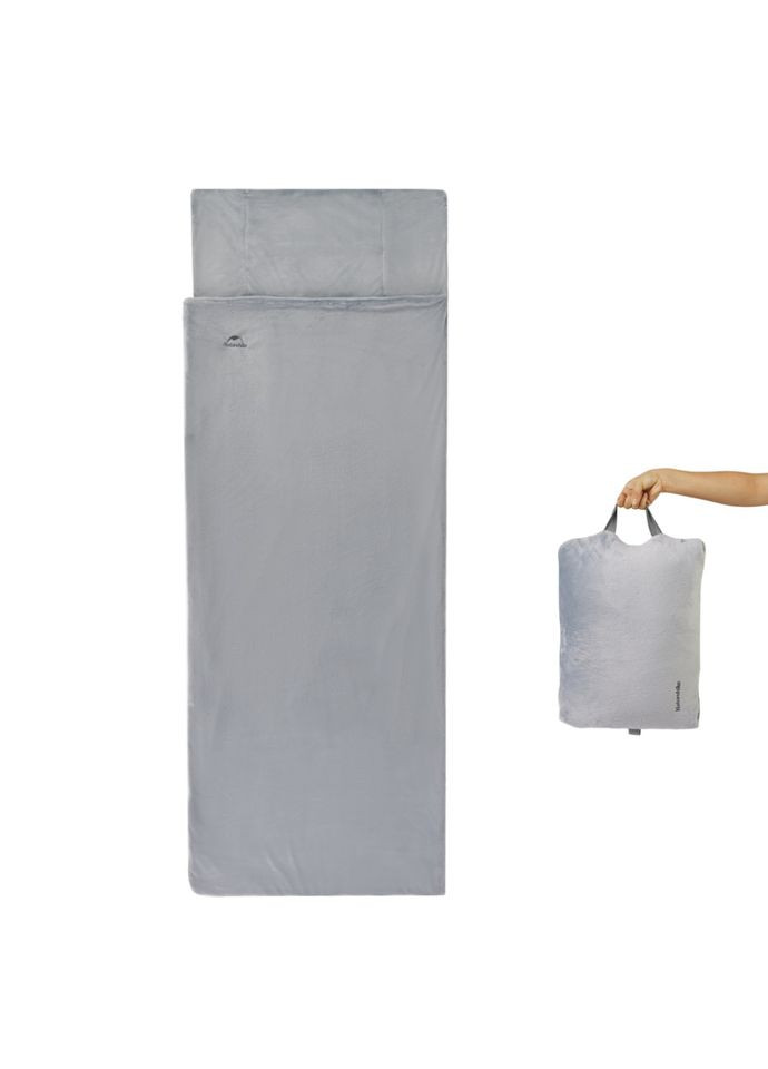 Спальный мешок - подушка CNK2300SD022, светло-серый (A-017738) Naturehike (317566920)