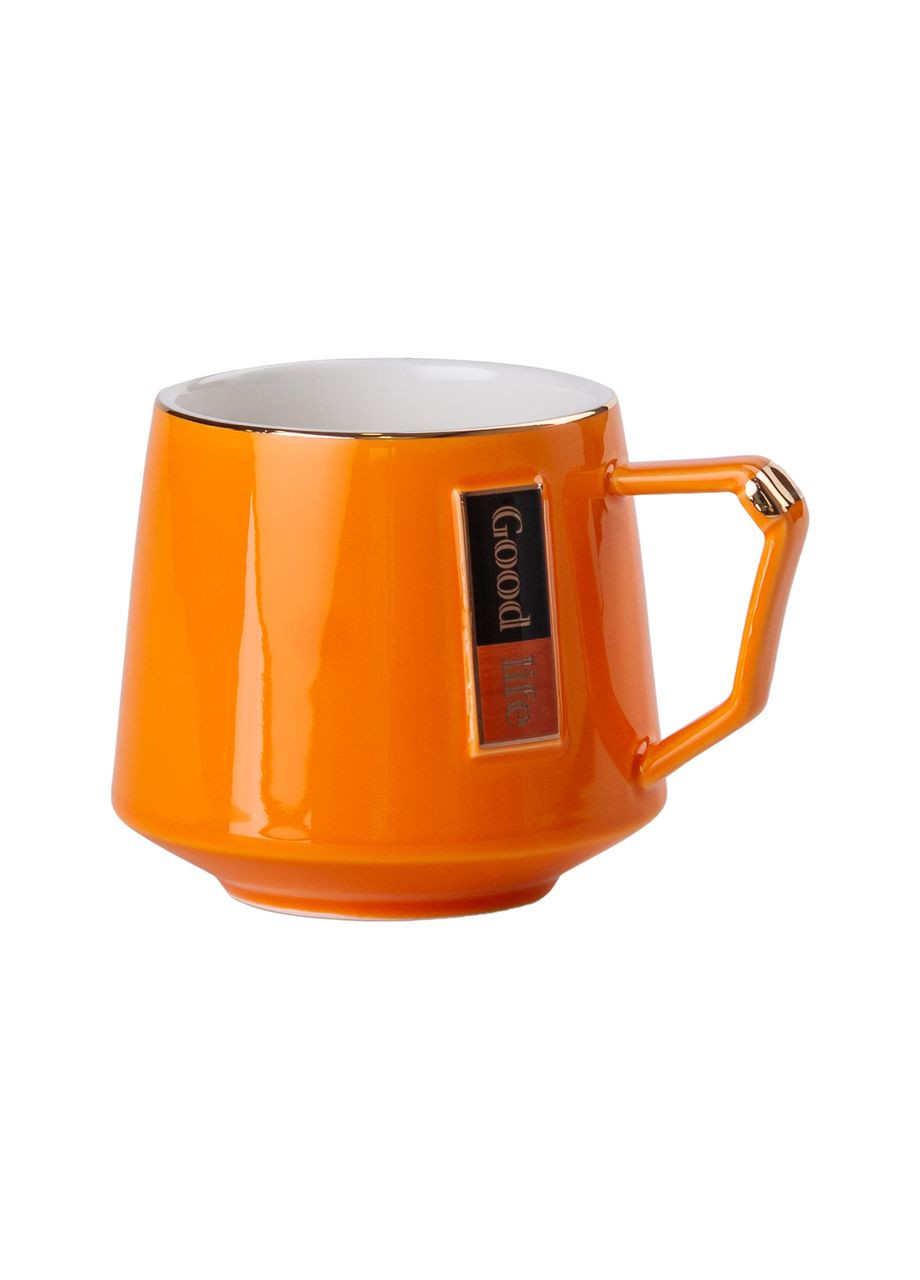 Чайний сервіз на 6 персон із керамічною підставкою Orange HP-15-27 (A-032928) Yiwu (361242350)