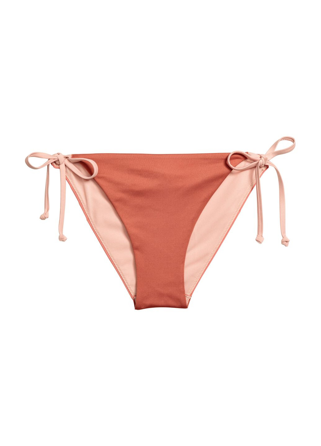 Светло-оранжевые купальные трусики-плавки,кирпичный, H&M