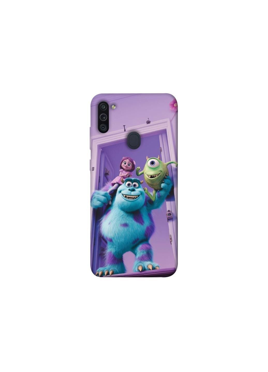 Чехол на Samsung Galaxy M11 Monsters friends Frontalka (365836613)