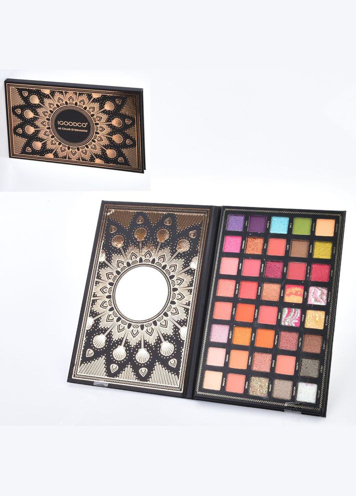 Косметика детская тени, палетка (40 цветов), зеркало IG3571 No Brand (315798909)