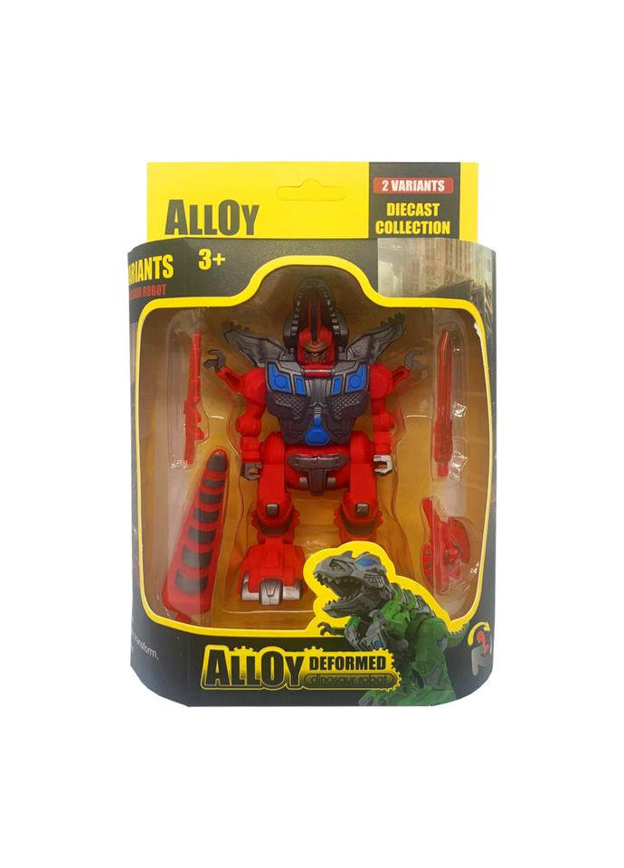 Дитячий трансформер 3275 робот+динозавр Червоний Bambi (301791784)