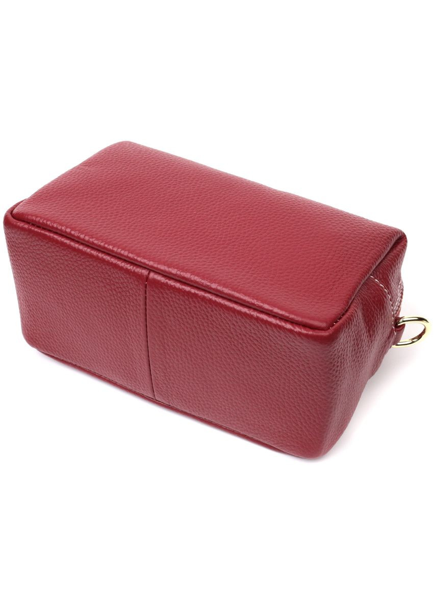 Сумка жіноча через плече з двома ременями шкіряна 22274 Vintage (302008797)