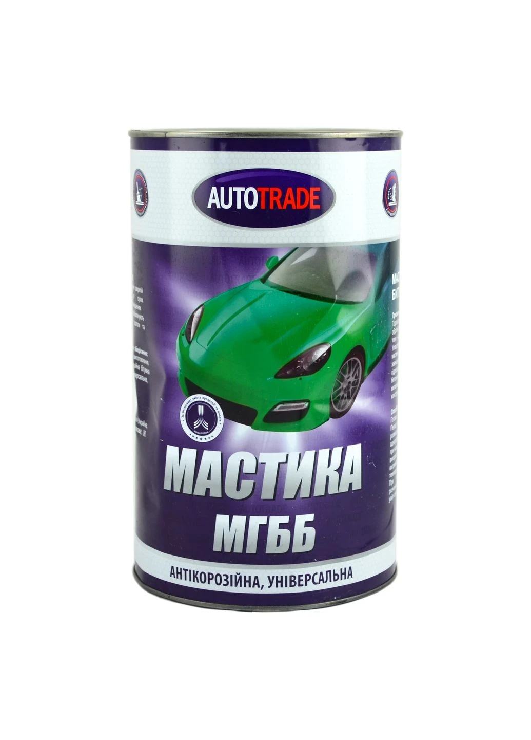 Мастика бітумно-бутилкаучукова для захисту від корозії та гідроізоляція чорна банка 4,5 кг Autotrade (391953897)