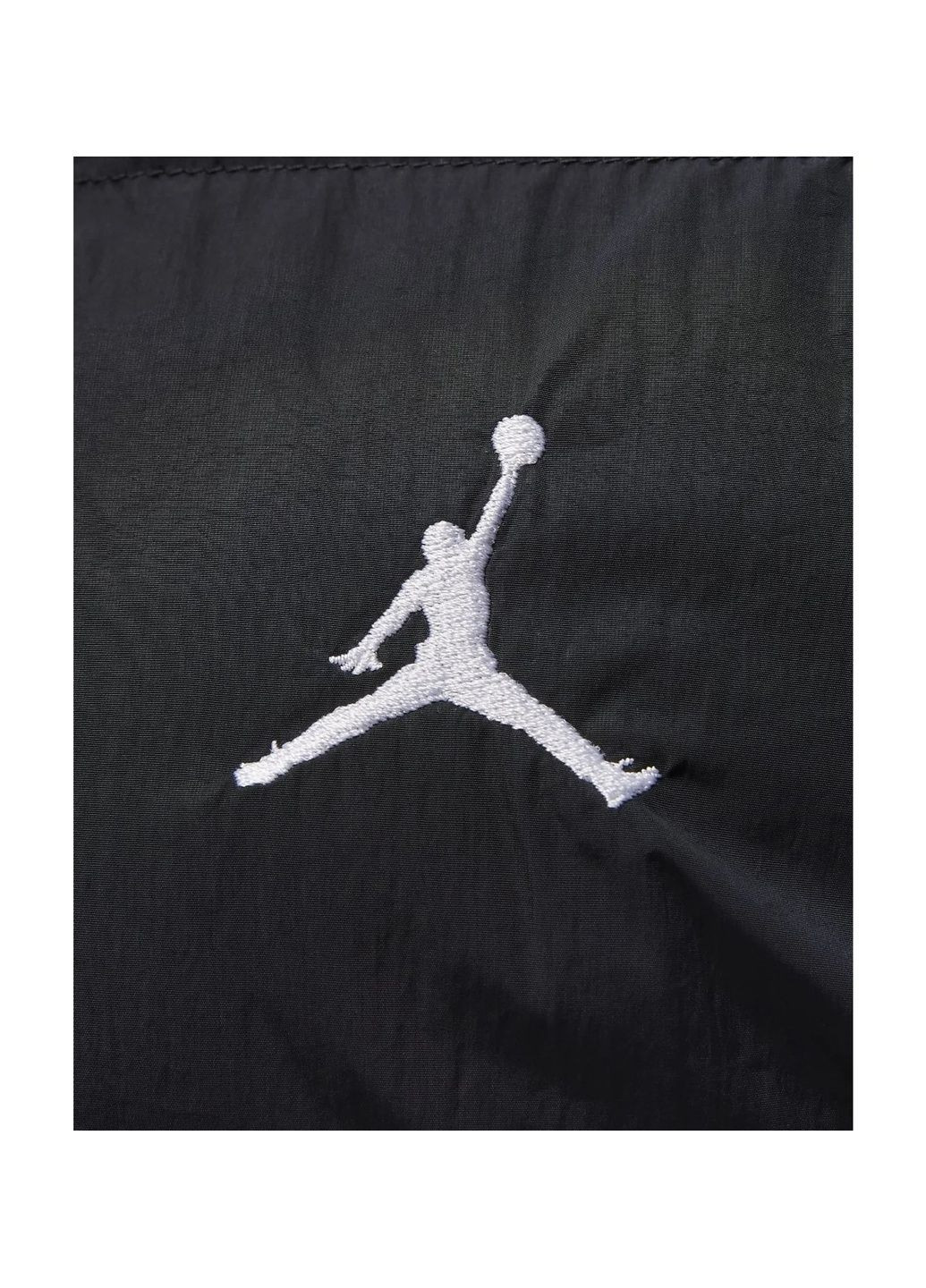 Черная мужской пуховик essentials poly puffer jacket black Air Jordan