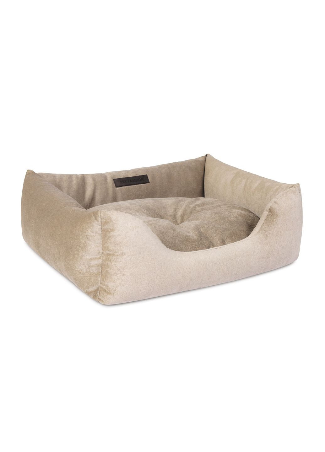 Лежак DENVER No2 78х60х20 см Бежевий (4823082424016) Pet Fashion (313239502)