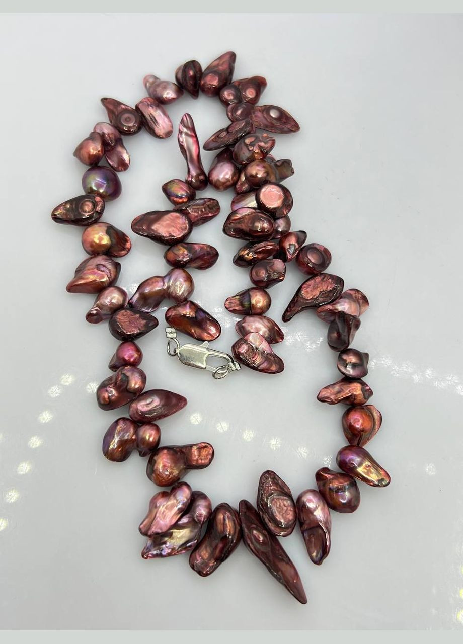 Бусы жемчуг барочные 40 см No Brand (300800534)