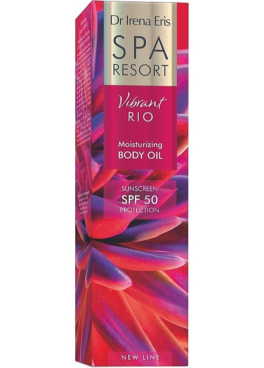 Увлажняющее масло SPF 50 Spa Resort Vibrant Rio Moisturising Body Oil 200ml (1238615-141883) Dr Irena Eris (368639429)