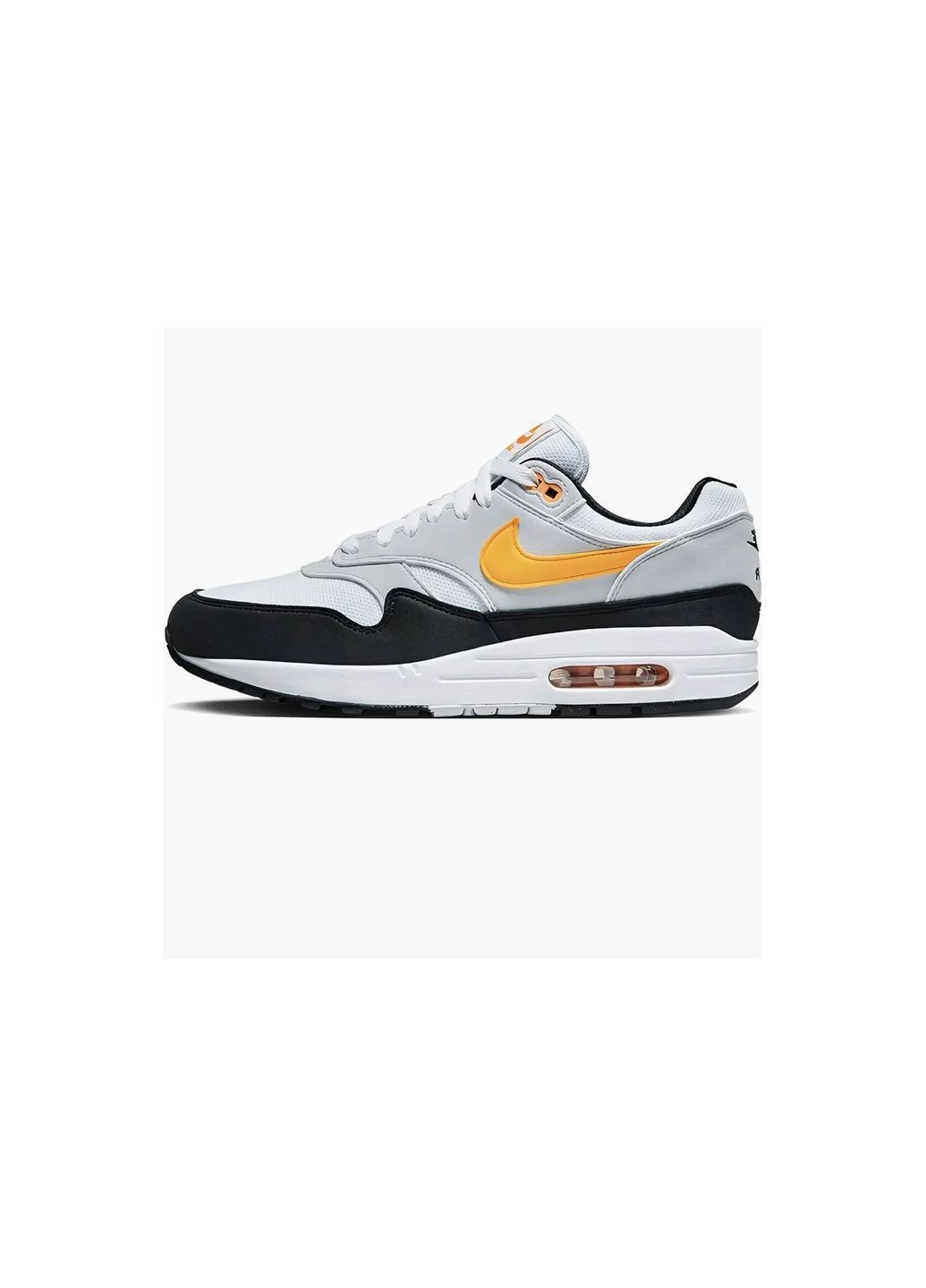 Черные кроссовки мужские air max 1 grey/black Nike