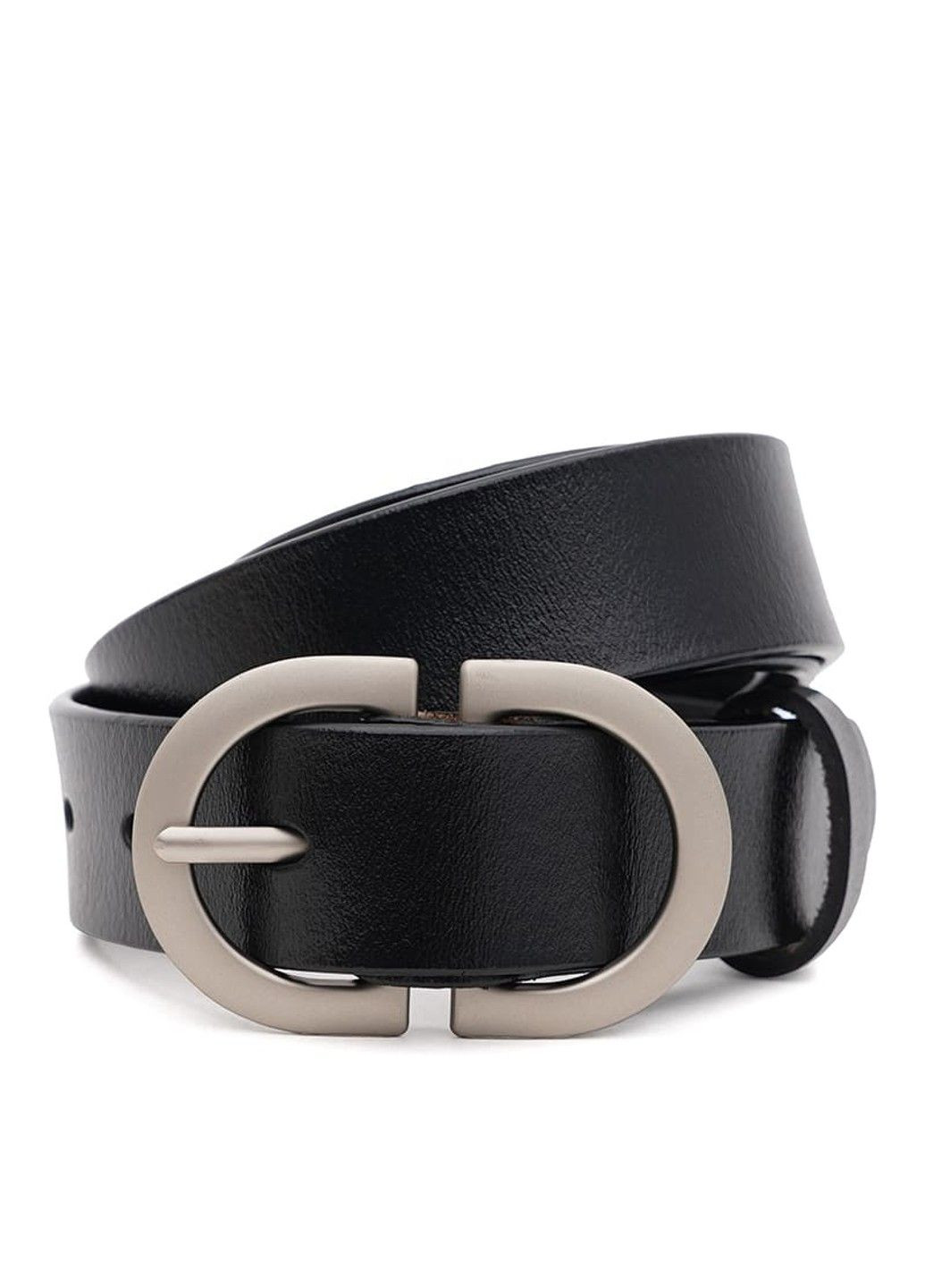 Женский кожаный ремень CV1ZK-105bl-black Borsa Leather (291683080)