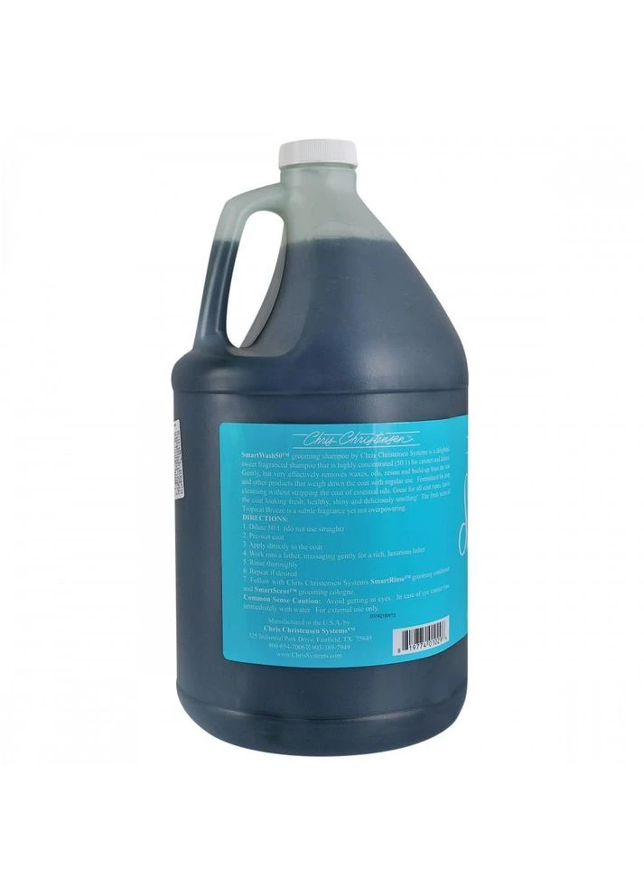 Шампунь Smart Wash 50 Tropical Breeze для собак та котів тропічний бриз 3,8 лLR Chris Christensen (392467526)