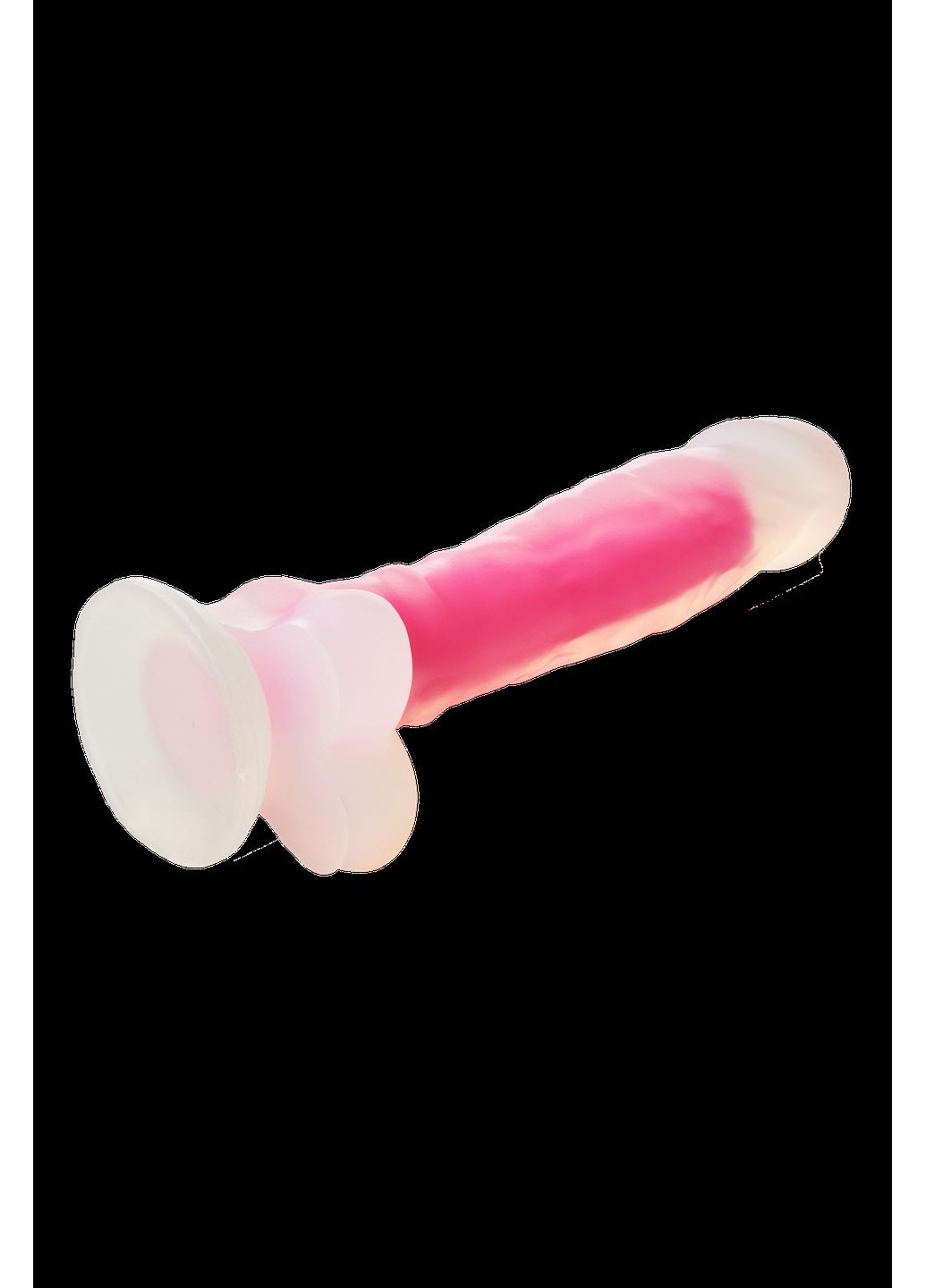 Фаллоімітатор люмінесцентний на присосці RADIANT Glow In The Dark рожевий Dream Toys (302496443)