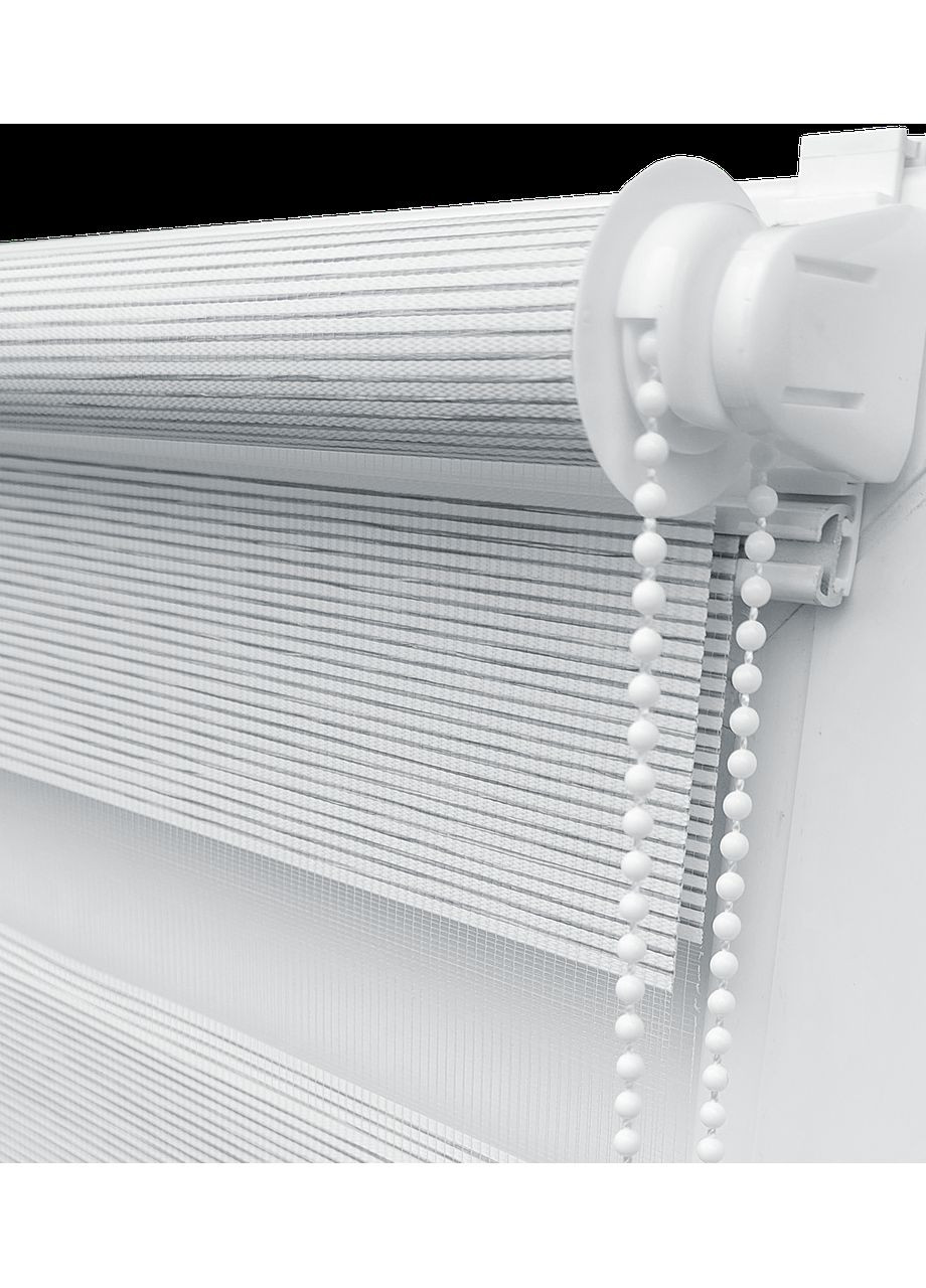 День-ночь 46*170 см Премиум серо-белый Bigimot (364970379)