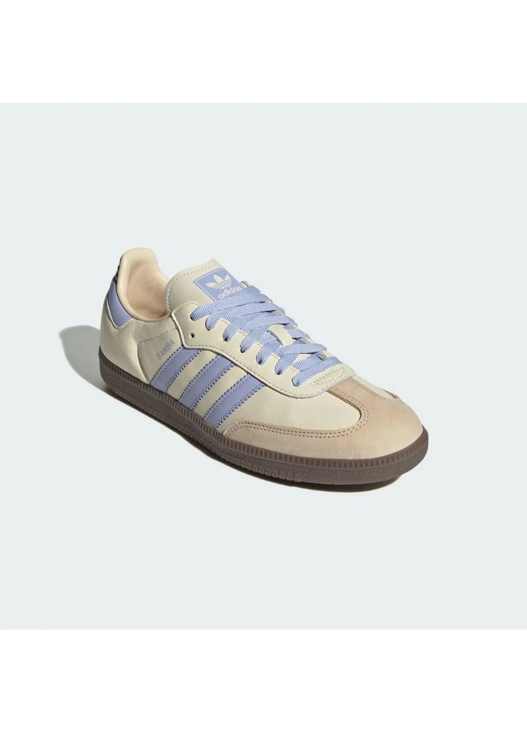 Бежевые кроссовки мужские samba og w beige ji2678 adidas