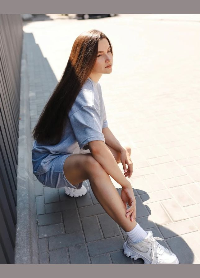 Комплект женский (футболка+шорты-бермуды) HC (h001-8400-057) No Brand (298533236)