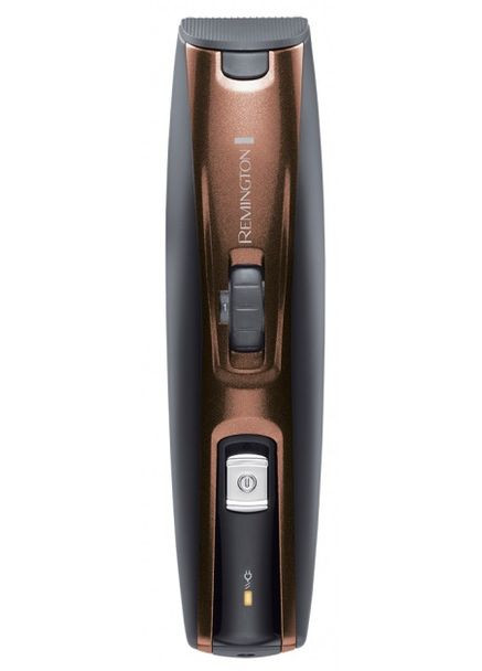 Тример Beard Kit, для бороди і вусів, акум., насадок-2, ножиці, щітка у компл., титан.напил., коричневий Remington (314835618)