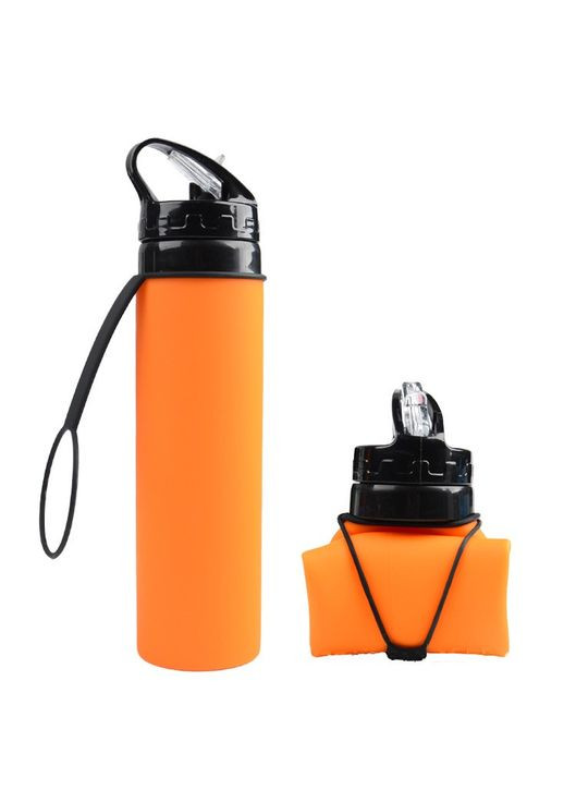 Складана пляшка для води iFDA 600 мл Оранжевий (HbP050354) No Brand (330778893)