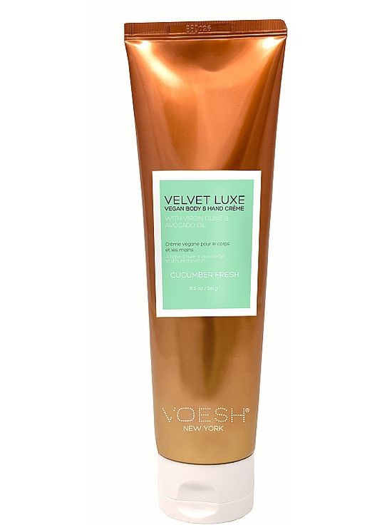 Крем для рук и тела "Свежий огурец" Velvet Luxe Vegan Body & Hand Cream Cucumber Fresh 482g (850374-20335717) VOESH (368655153)
