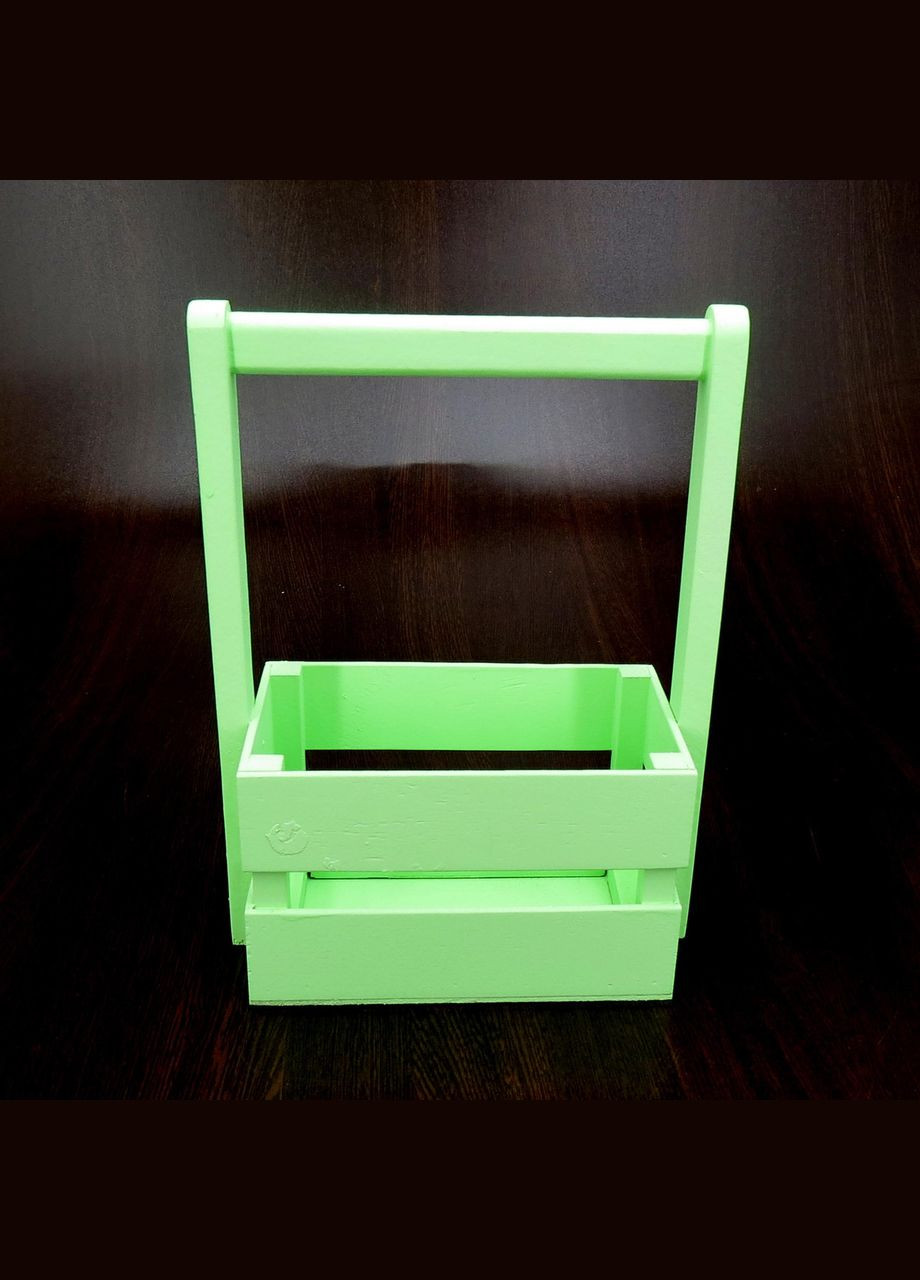 Подарунковий кошик з дерева Тілтон 12х20 мохіто (ПДК-0023153) No Brand (328909117)