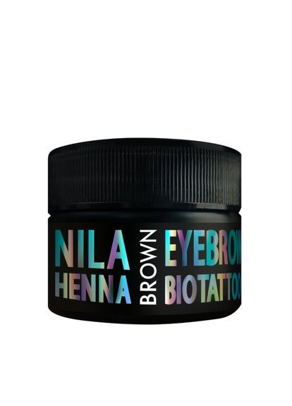 Набір для брів: Brow Foam 150мл + Хна для брів Коричнева Brown 60г Nila (335877639)