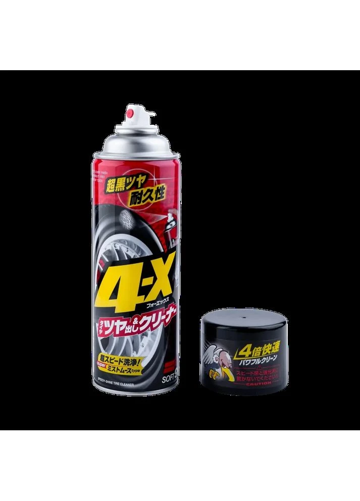 Чорніння для шин 4-X Tire Cleaner 470мл Soft99 (399453971)