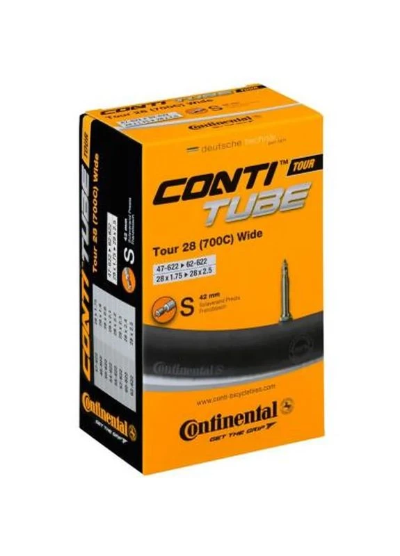 Велосипедна камера Tour 28" Wide 54-584 / 62-622 RE PR42mm (182161) Continental (399580542)