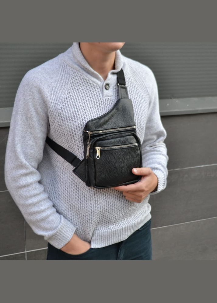 Тактическая кожаная сумка из натуральной кожи, кроссбоди, мессенджер мужской No Brand (329444859)