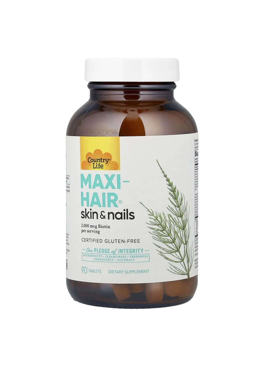 Вітаміни для волосся, шкіри та нігтів, Maxi-Hair®, Skin & Nails,, без глютена, 90 таблеток Thorne Research (364303550)