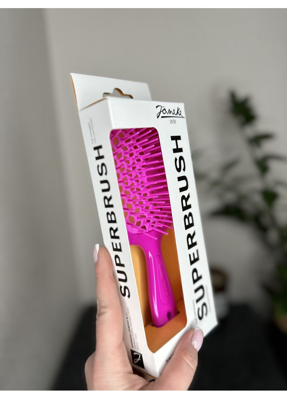 Щітка Superbrush The Original Italian Patent Фуксія неонова Janeke (373036335)