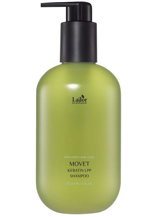 Парфюмерный шампунь для волос с кератином Keratin LPP Shampoo Movet 350ml (1260195-192301) La'dor (368654449)