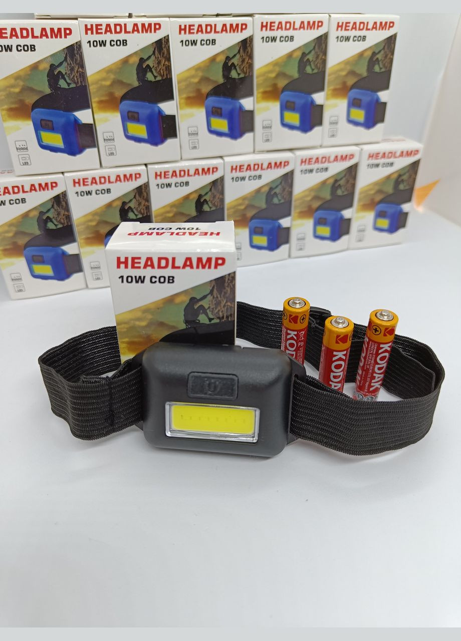Потужний сучасний налобний ліхтарик 10 Bт China (352196431)
