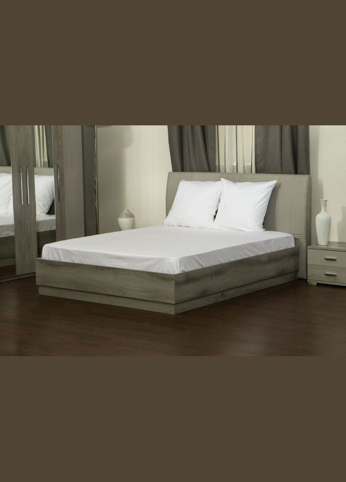 Простынь на резинке Сатин White 190х200 (GDSWSHEETF190200) Good-Dream (321966563)