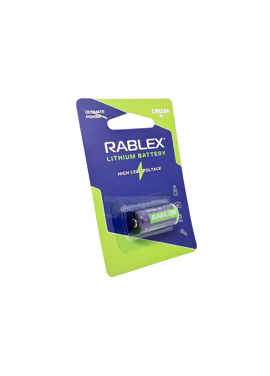 Літієва Батарейка CR123A (3V) Rablex (361068161)