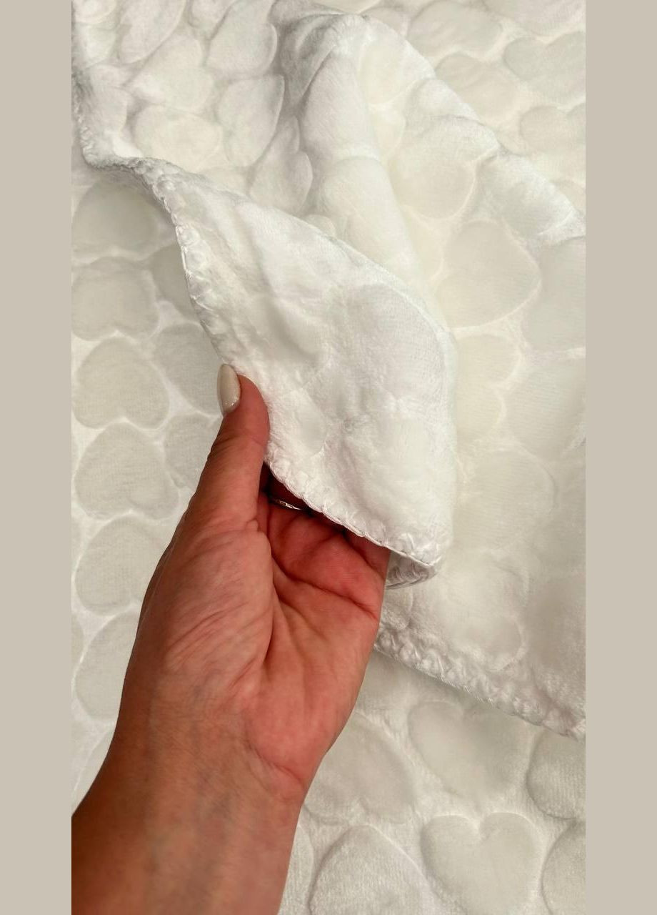 Дитяча ковдра 110х140 см акрилова Білий (П4К-mur-kid-pled-001-06) No Brand (308754415)