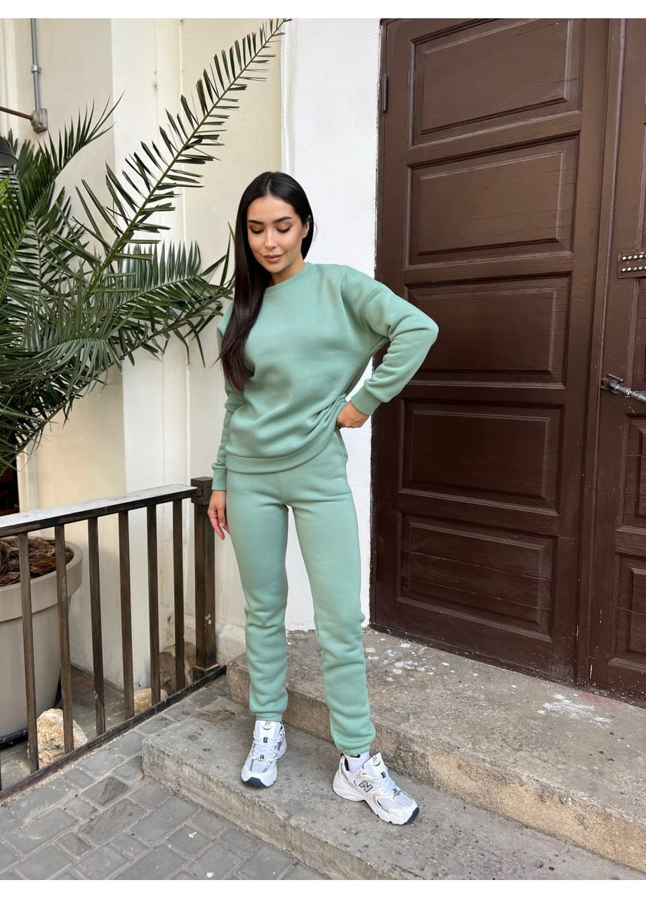 Базовий теплий жіночий костюм Fashion (365290170)