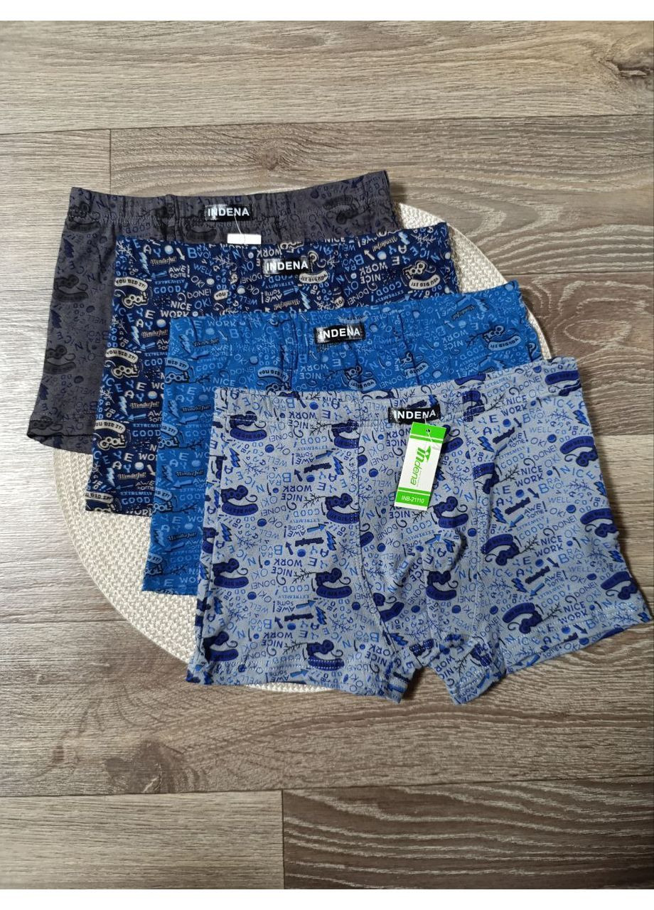 Трусики-боксеры детские, хлопчатобумажные, на мальчика, Indena (367159860)