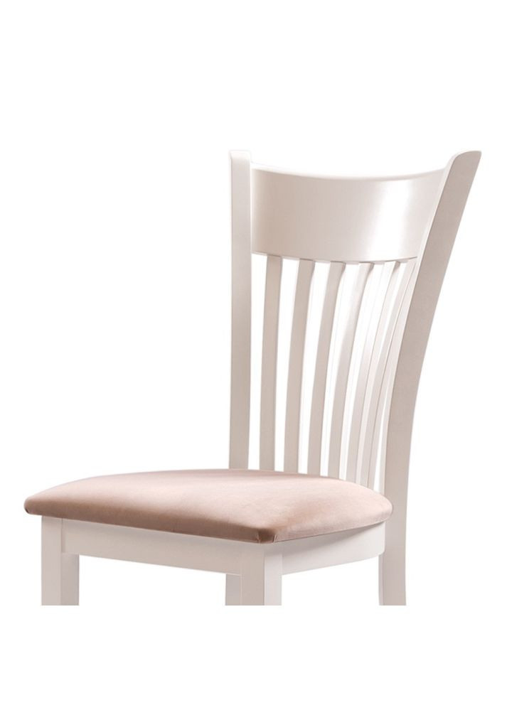 Стілець обідній GEULA Білий каркас / Тканина на вибір Pavlyk (372842768)