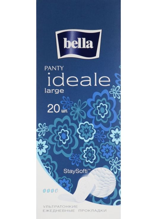 Прокладки Ideale Panty Large, 20 шт 20шт (791335-25631) Bella (368668056)