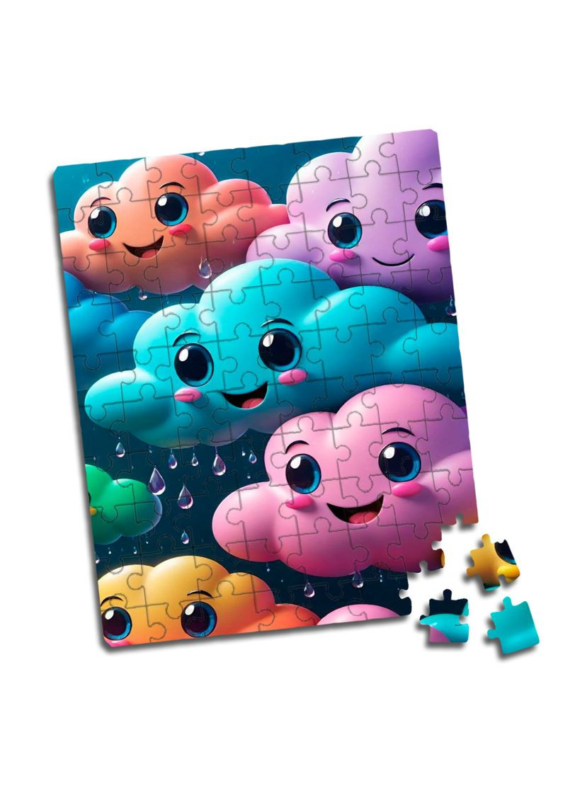 Пазл для дітей хмари A4 80 елементів No Brand (309160883)
