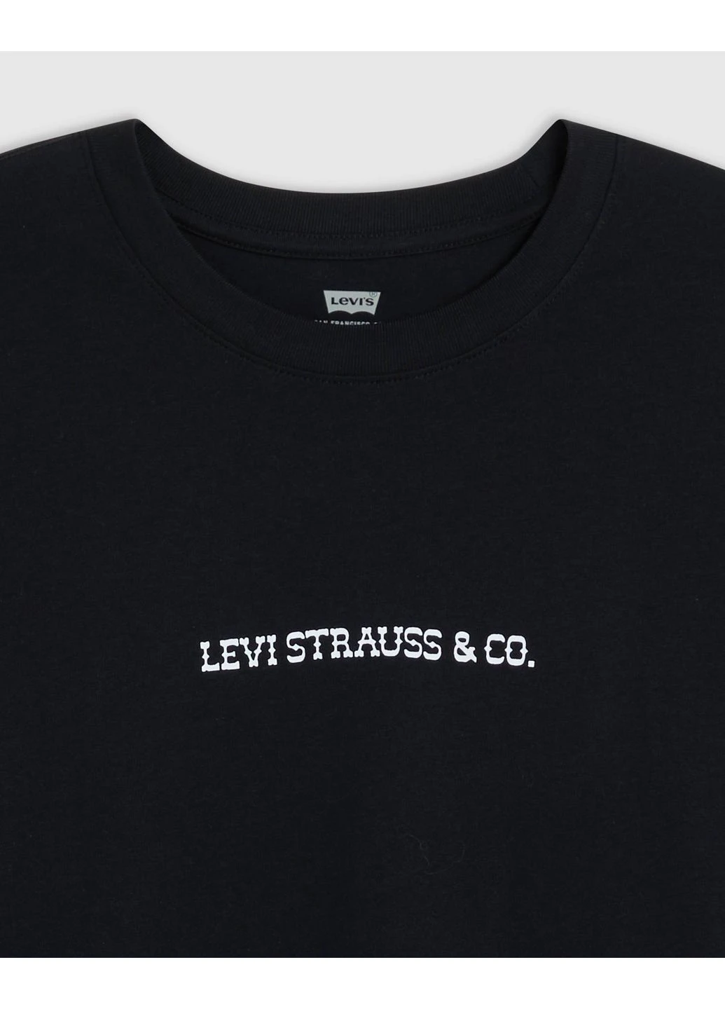 Черная футболка Levi's