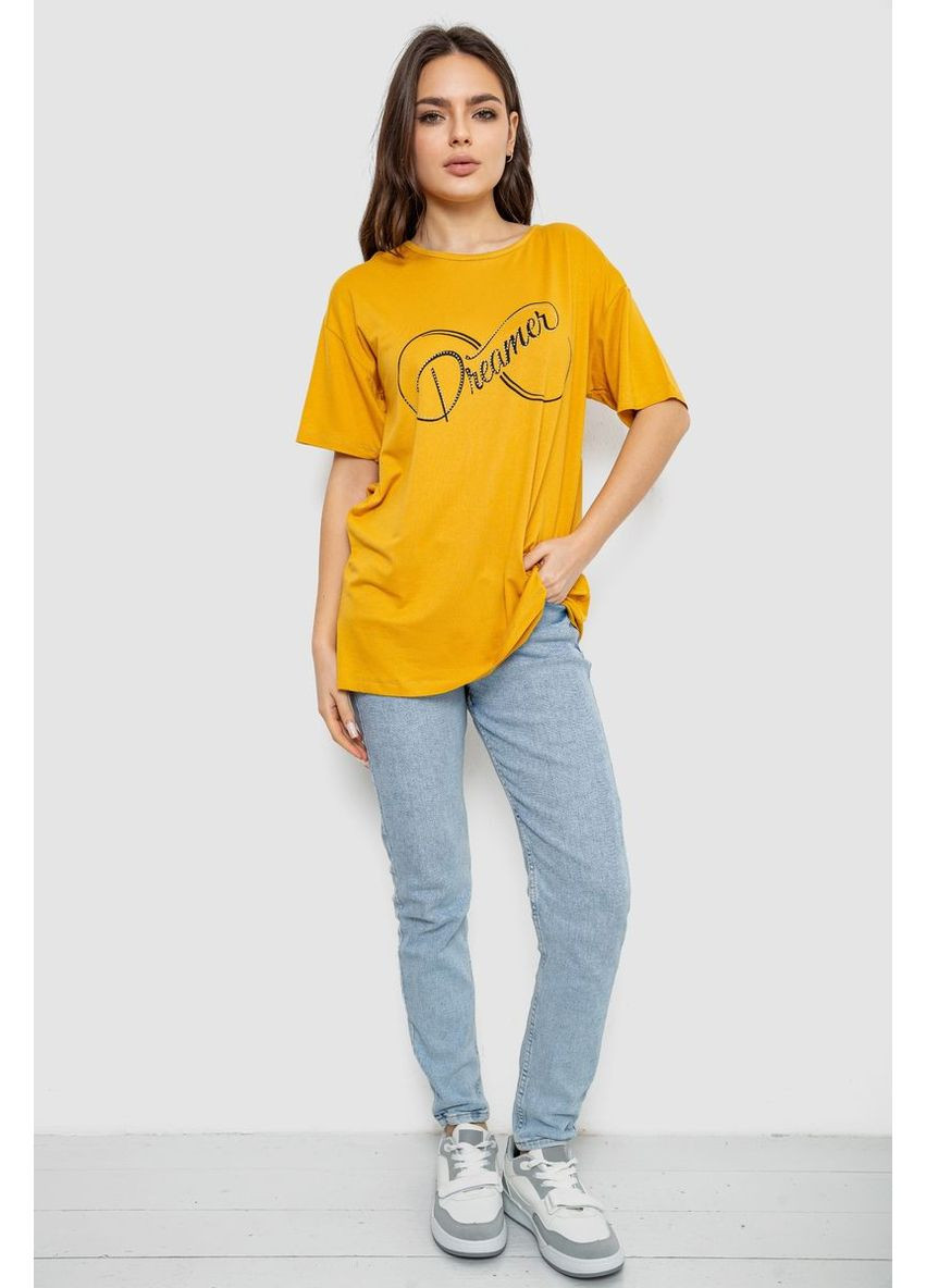 Футболка женская с принтом, 244R611 Ager - (358886312)