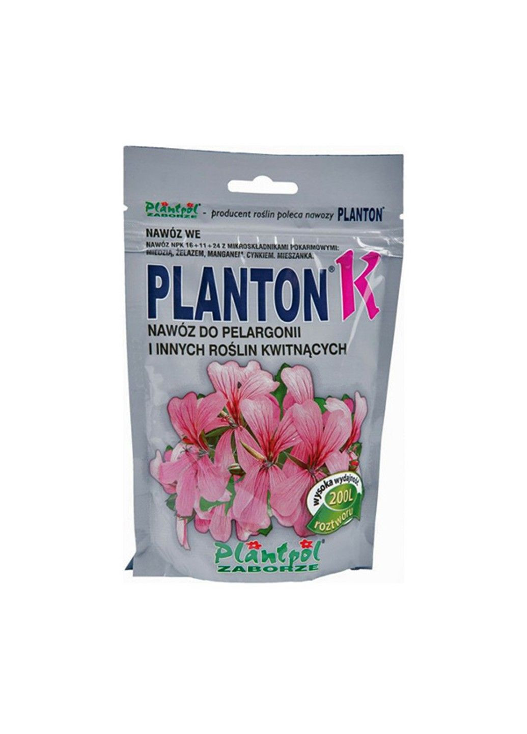 Добриво для цвітіння Planton K Plantpol Zaborze (302392222)