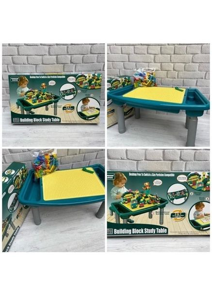 Конструктор UG 7702 (18) столик для малювання та збирання конструктора No Brand (366304312)