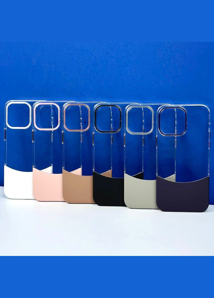 Чохол Double Lower Removable Case для iPhone 15 Pro Max Коричневий No Brand (317711745)