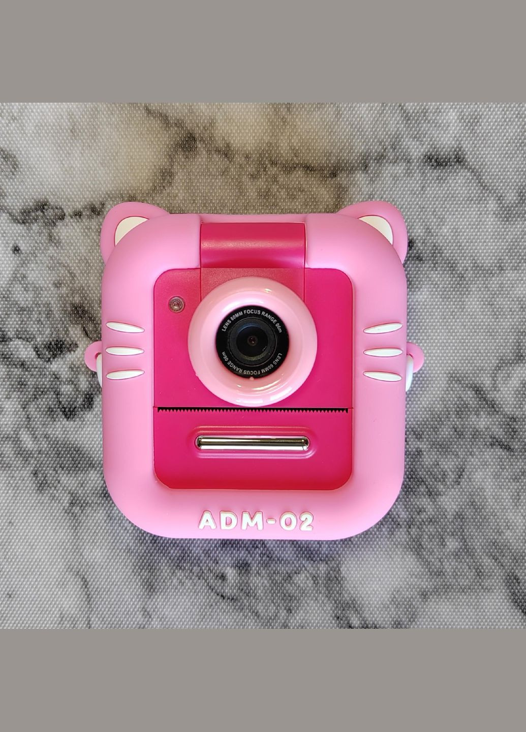 Міні камера для дівчинки миттєвий друк знімків моментального друку з іграми та картою пам'яті з набором паперу 6 шт No Brand M8 (323209945)