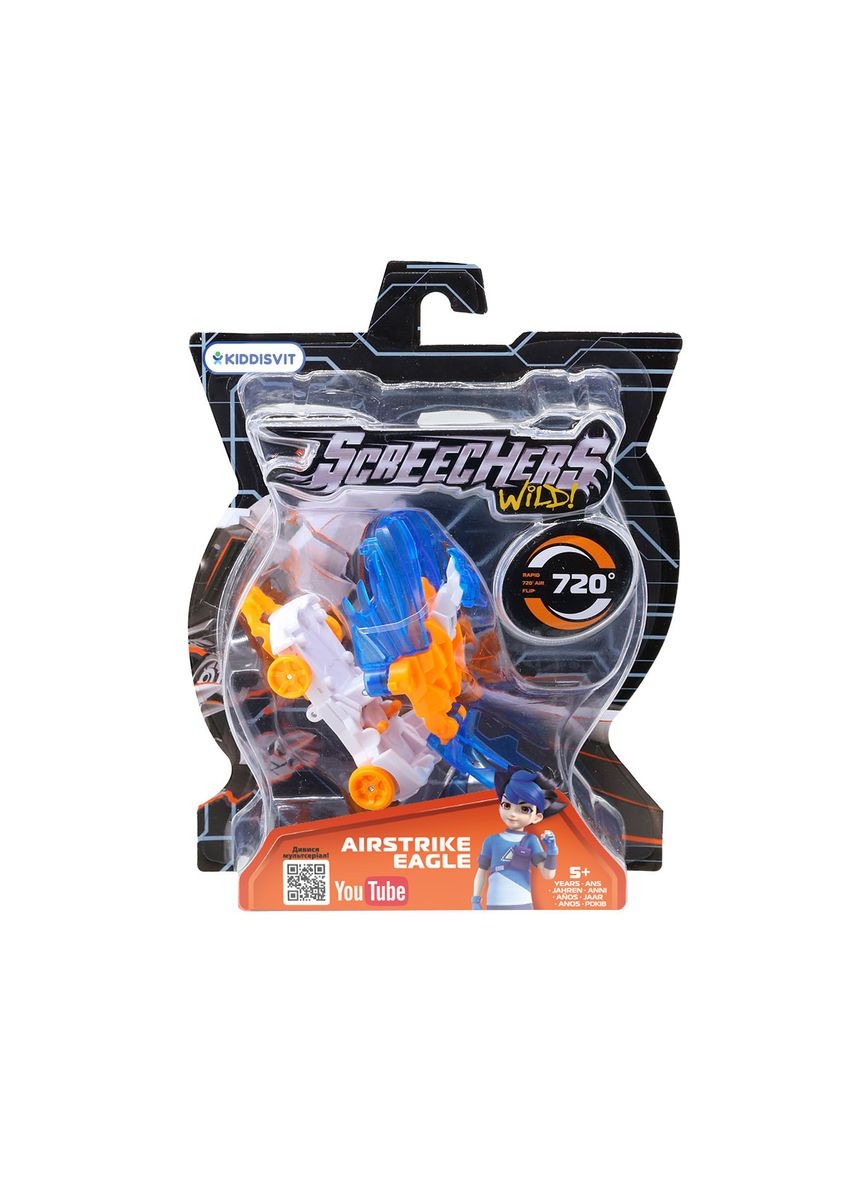 Машинка-трансформер! S4 L0 - Эирстрайк Игл Screechers Wild (342752686)